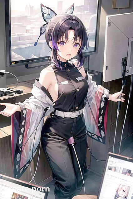 Sex Machine Action Front and Center in steamy Hentai Hentai AI Image