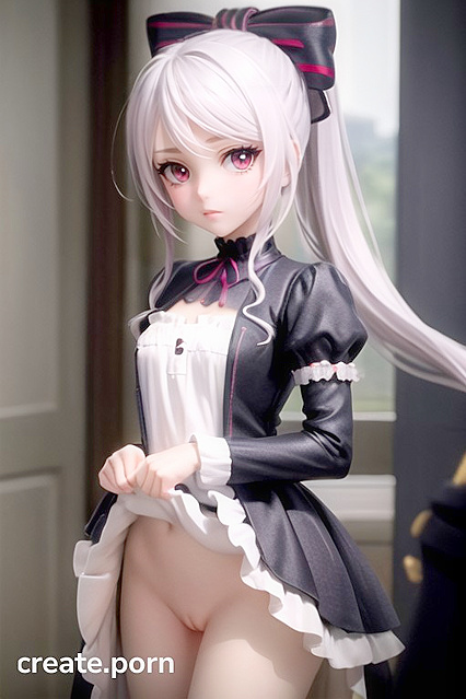 Shalltear Bloodfallen Wears Oversized T-Shirt in 3D Hentai Ecstasy