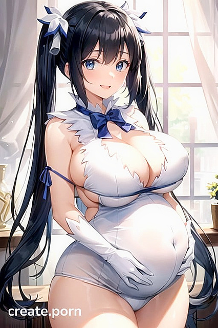 Hestia from DanMachi Enjoying Blissful Hentai Pleasure in Her 20s
