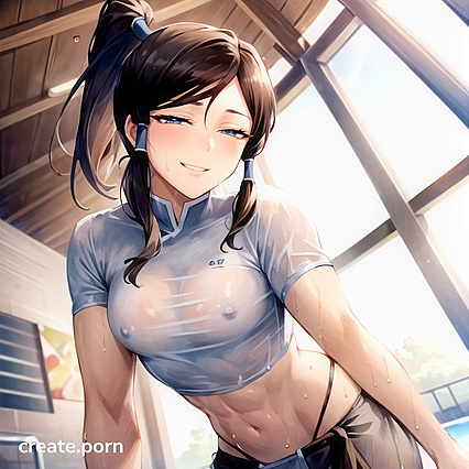 Skinny Teen 18+ Gets Pounded Bottom-Up by the Pool in Steamy Hentai AI Image