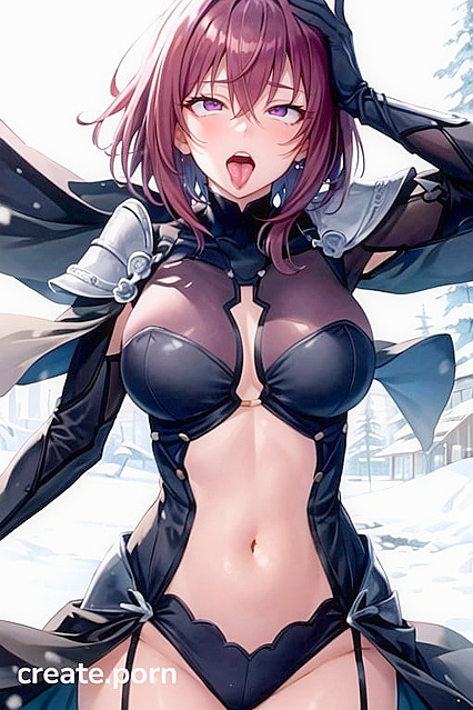 Snowy Day Seduction - Rounded Ass Action in Short-Length Hentai Fantasy