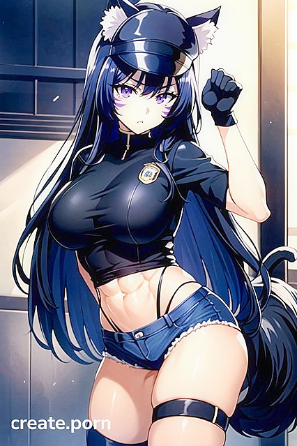 Cop Action with Delta and Jean Shorts in Eminence in Shadow Hentai Sex