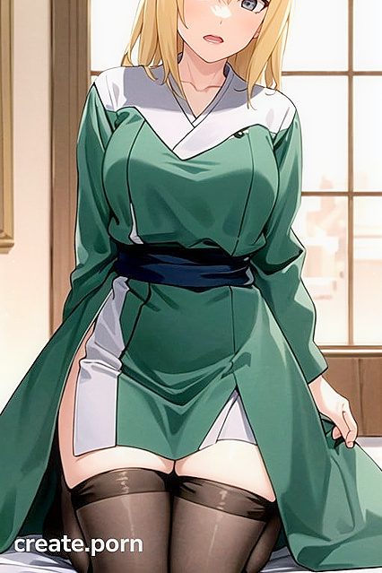 Tsunade in Bunny Costume and Fucking Tight Nylon Stockings Getting Pounded