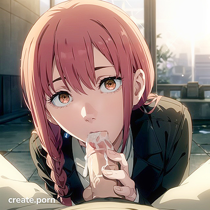 Ultra-Detailed Makima Face Touching Hentai Sex Scene, Hot as Hell
