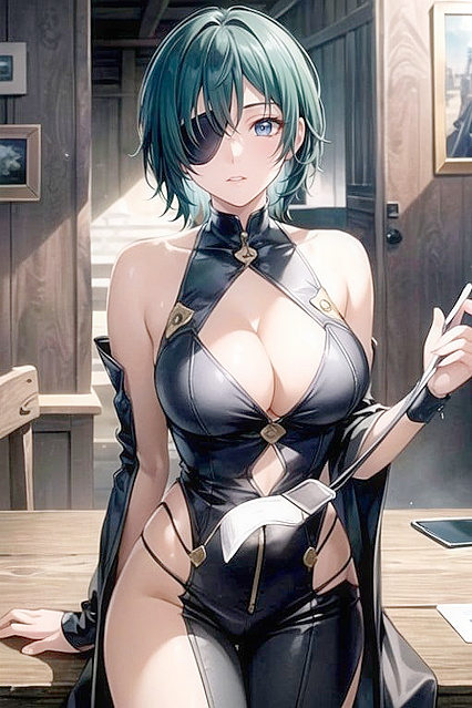Ultra-Detailed Cowgirl Action with Insanely Massive Breasts in Anime Hentai Sex