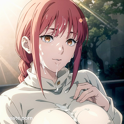 Hentai Babe Strips Slow, Takes Massive Cumshot, Ultra Detailed Anime Porn Action