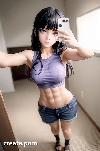 Muscular Dude Masturbates in Full Body Glory, Selfie Style Hentai Porn
