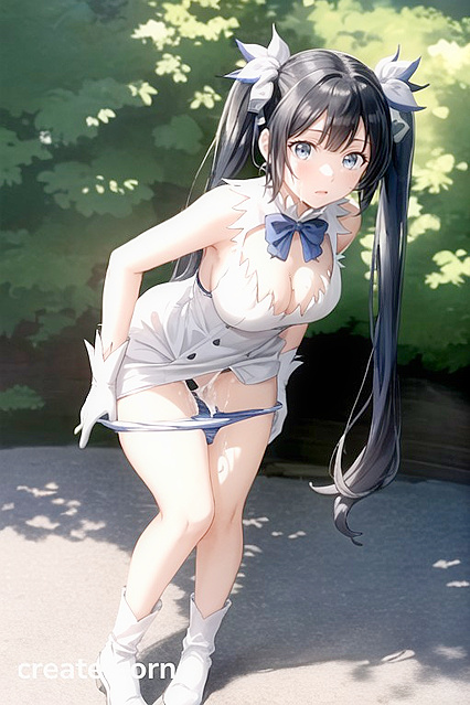 Hestia DanMachi Full-Body Orgy Creampie