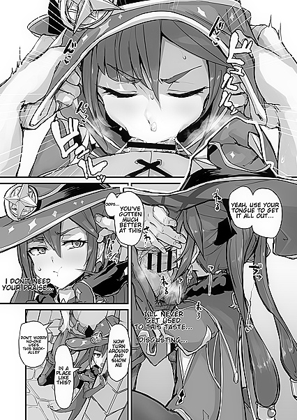 Astrologic from Genshin Impact Seduces in  Adult Images