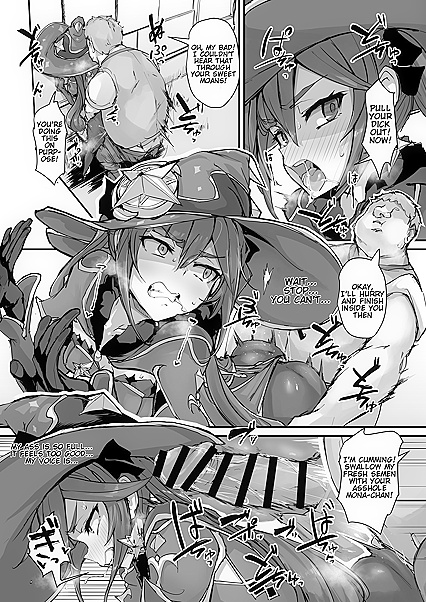 Astrologic from Genshin Impact Seduces in  Adult Images