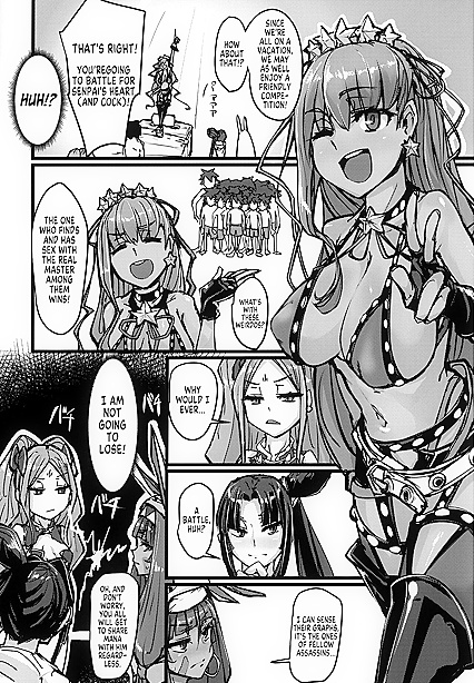 Assassin M from Fate Grand Order Teases in Seductive Gameplay