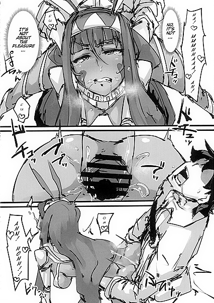 Maryoku Flowing from Ketsu in Fate Grand Order Seduction Image