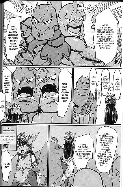Oral and Anal Pleasure Overflowing in Puzzle and Dragons Hentai Adventure