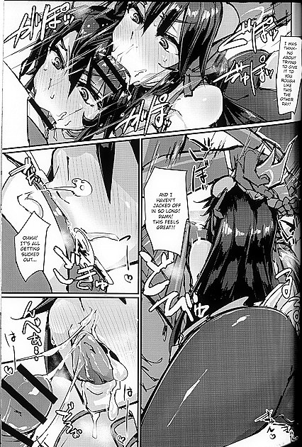 Oral and Anal Pleasure Overflowing in Puzzle and Dragons Hentai Adventure