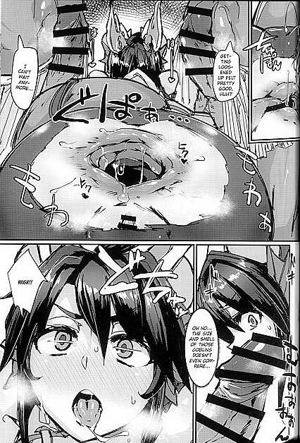 Oral and Anal Pleasure Overflowing in Puzzle and Dragons Hentai Adventure