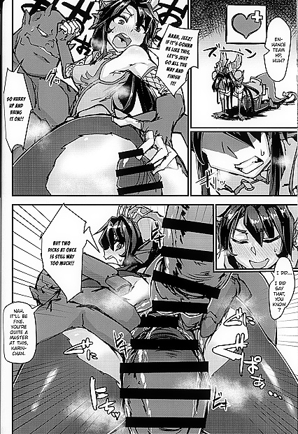 Oral and Anal Pleasure Overflowing in Puzzle and Dragons Hentai Adventure