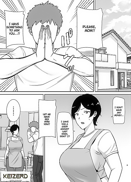 Horny Hentai Mom and Lusty Son Engage in Steamy Forbidden Sex - 58 Pics