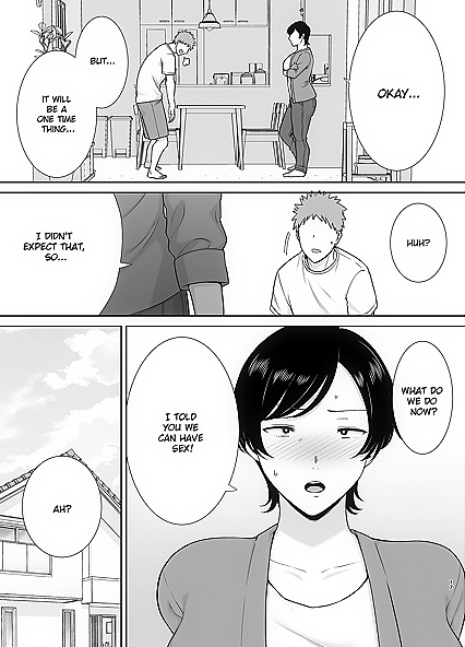 Horny Hentai Mom and Lusty Son Engage in Steamy Forbidden Sex - 58 Pics