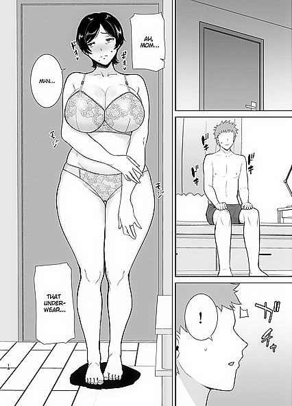Horny Hentai Mom and Lusty Son Engage in Steamy Forbidden Sex - 58 Pics
