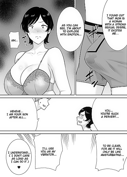 Horny Hentai Mom and Lusty Son Engage in Steamy Forbidden Sex - 58 Pics