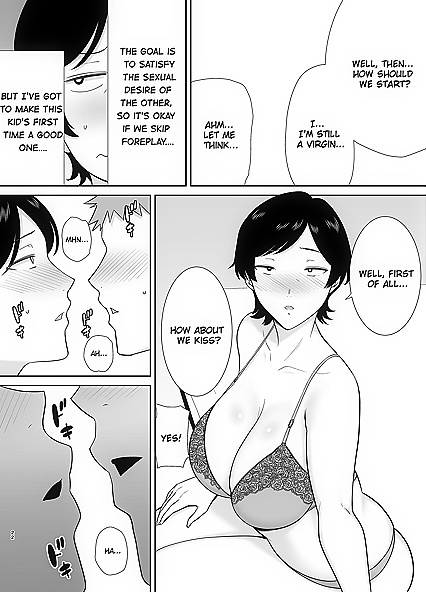 Horny Hentai Mom and Lusty Son Engage in Steamy Forbidden Sex - 58 Pics