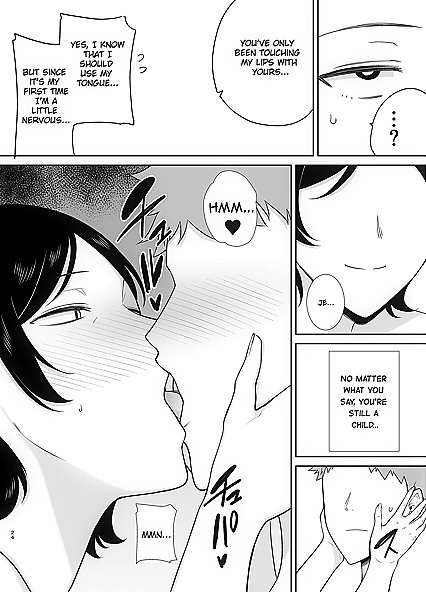 Horny Hentai Mom and Lusty Son Engage in Steamy Forbidden Sex - 58 Pics
