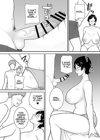 Horny Hentai Mom and Lusty Son Engage in Steamy Forbidden Sex - 58 Pics