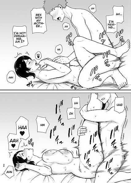 Horny Hentai Mom and Lusty Son Engage in Steamy Forbidden Sex - 58 Pics