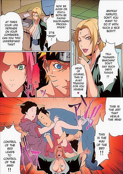 Sakura Uses Her Ultimate Healing Technique for Steamy Naruto Sex Images