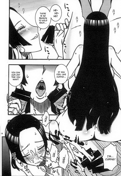 Boa Hancock Double Penetrated by Luffy Imposters in Sensual Hentai Manga