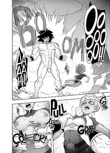 Broly's Super Saiyan Cock Fucks a Petite Alien pussy in  XXX Picture