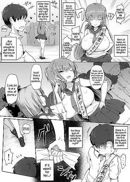 Slutty with Huge Tits and Ass Fucks Sensei and Students - Dirty Manga Thrills