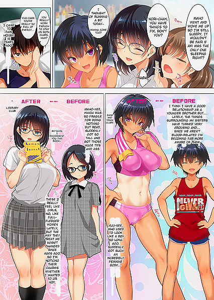 Teen 18+ Stepsisters Crave Their New Brother's Cum in Taboo Comics - 35 Steamy Pics