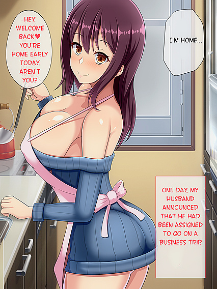 Cheating Housewife Gets Creampie on Live Video Chat with Big Dicked Bastard - NTR Comics