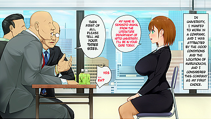 Busty New Employee Gets Fucked in Office Threesome - 172 Pics