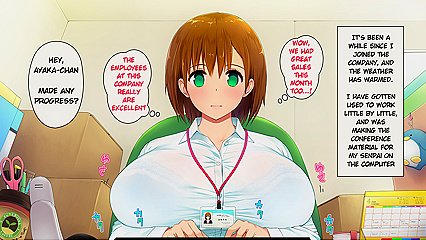 Busty New Employee Gets Fucked in Office Threesome - 172 Pics