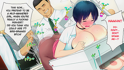 Busty New Employee Gets Fucked in Office Threesome - 172 Pics