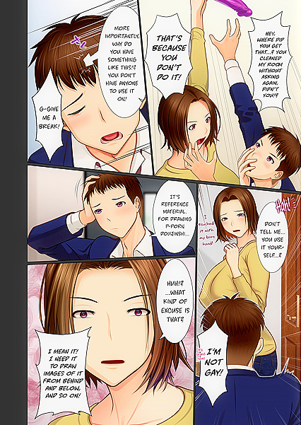 Mom Uses Dildo Replica of Her Son’s Dick in naughty Hentai Image - 27 Pics