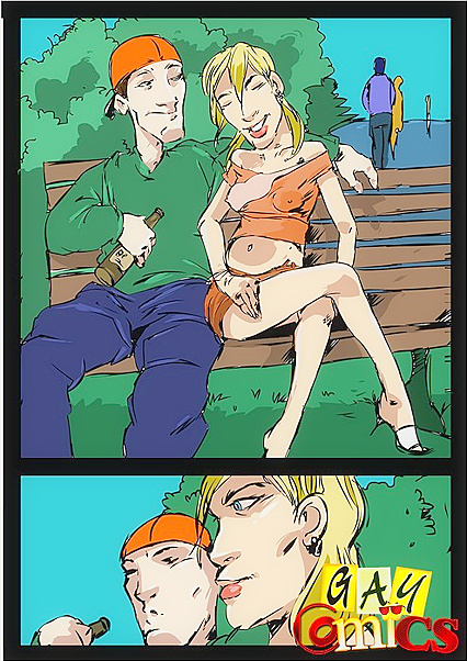 Boy 18+friend Takes on Guy Who Fucked His Girl 18+friend with Gay Anal Punishment - Comics