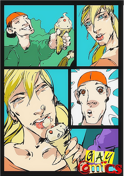 Boy 18+friend Takes on Guy Who Fucked His Girl 18+friend with Gay Anal Punishment - Comics