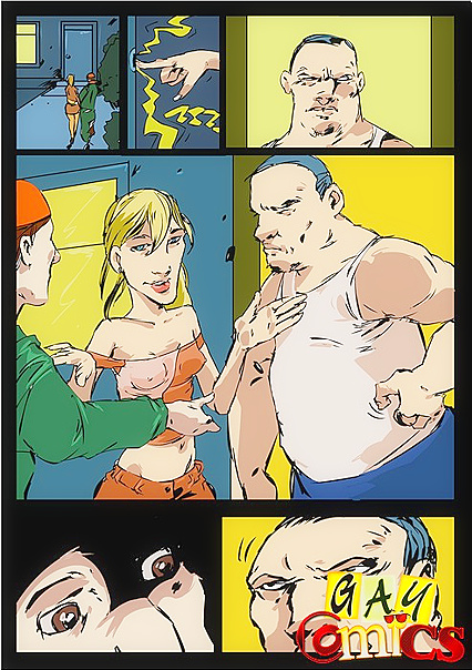 Boy 18+friend Takes on Guy Who Fucked His Girl 18+friend with Gay Anal Punishment - Comics