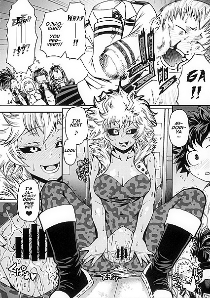 My Hero Academia Girl 18+s Level Up with a CreamyOrgy in This Erotic Doujinshi