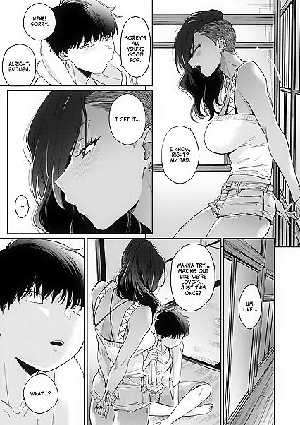 Busty Gyaru Neighbor Seduces Virgin Guy for Steamy Creampie Picture