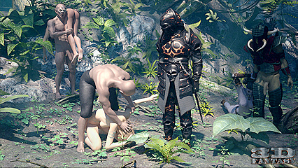 Horny Orc Soldiers Capture Elf Girl 18+s in the Forest - 12 Explicit Pics