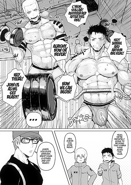 Shinra from Fire Force Gets His Gay Ass Fucked by theCaptain - 43 Erotic Comics Pics