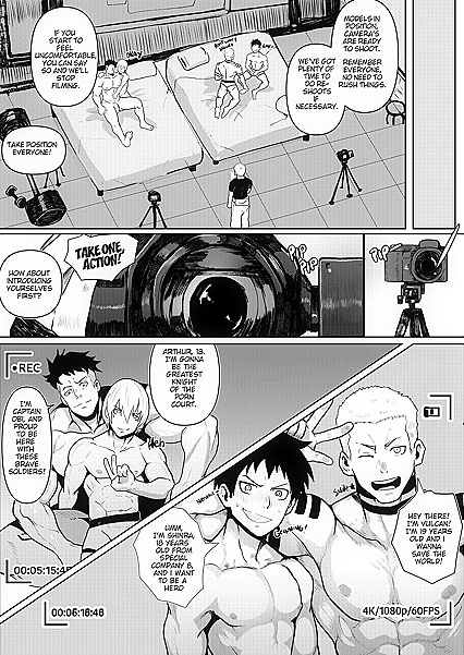 Shinra from Fire Force Gets His Gay Ass Fucked by theCaptain - 43 Erotic Comics Pics