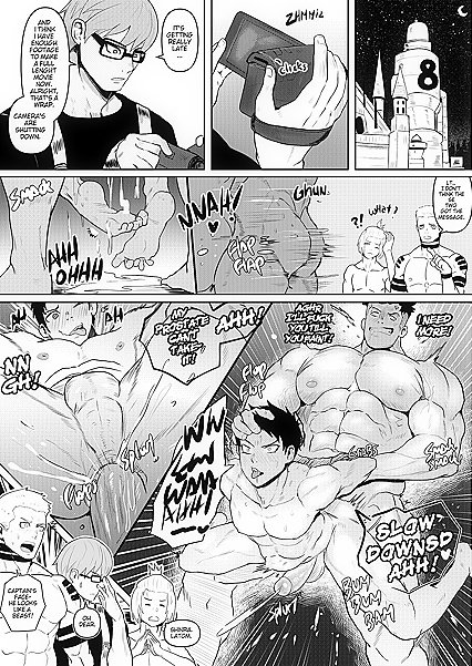 Shinra from Fire Force Gets His Gay Ass Fucked by theCaptain - 43 Erotic Comics Pics