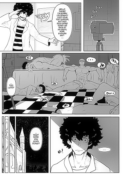Shinra from Fire Force Gets His Gay Ass Fucked by theCaptain - 43 Erotic Comics Pics