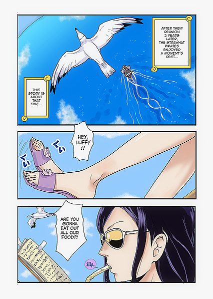 Chopper from One Piece Goes Wild Fucking Robin with His Beast Cock - Sex Comics
