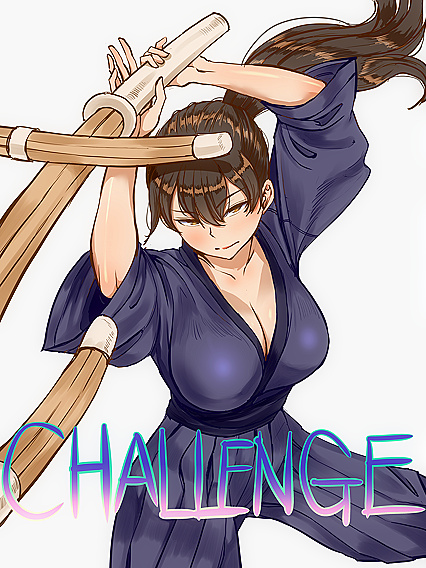 Busty Kendo Girl 18+ Tied Up and Fucked While Boy 18+friend Watches - NTR Porn Comics